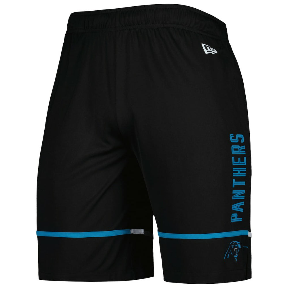 Carolina Panthers New Era Combine Authentic Rusher Training Shorts - Black discount