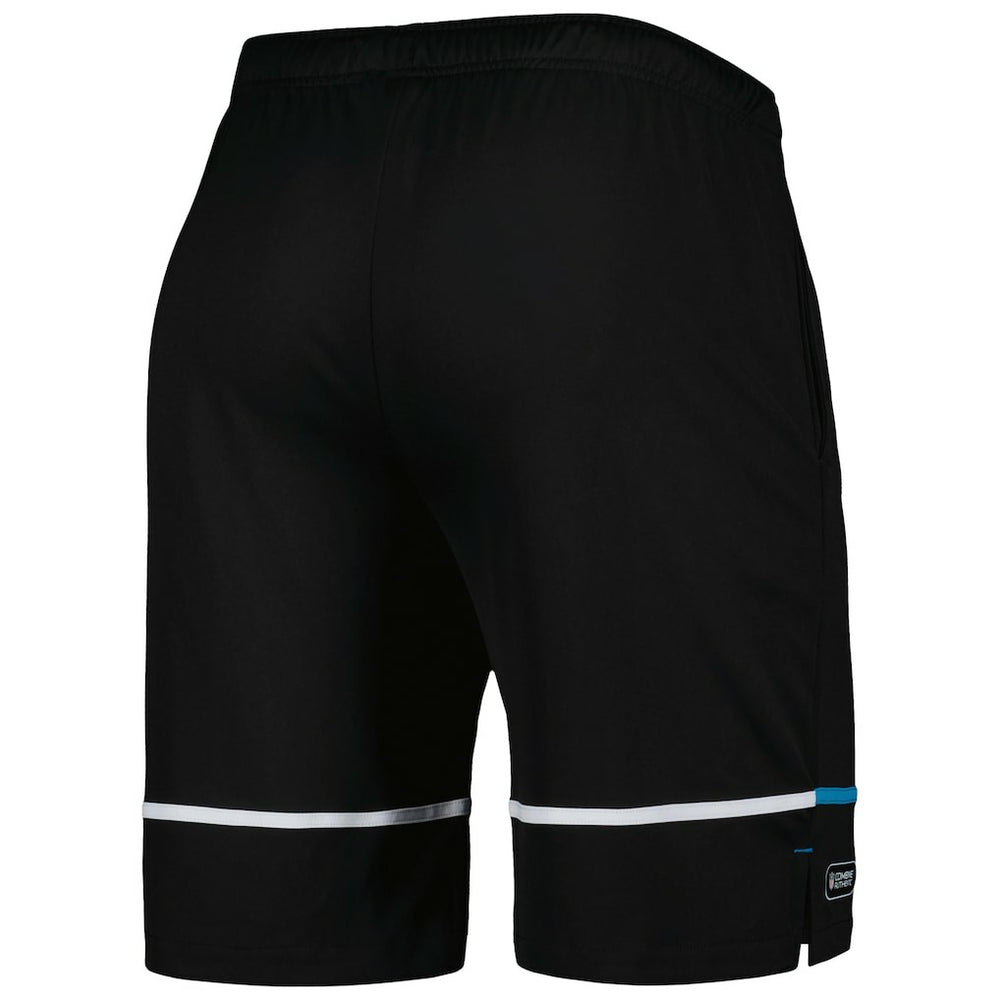 Carolina Panthers New Era Combine Authentic Rusher Training Shorts - Black discount