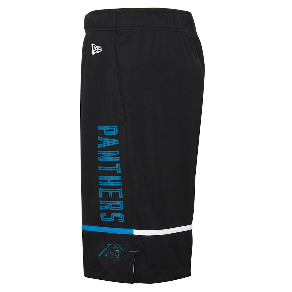 Carolina Panthers New Era Combine Authentic Rusher Training Shorts - Black discount