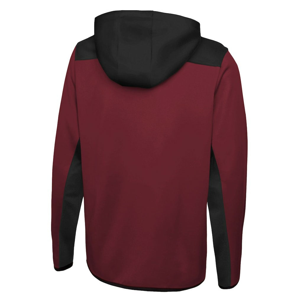 Arizona Cardinals New Era Combine Authentic Hard Hitter Pullover Hoodie - Cardinal cheap
