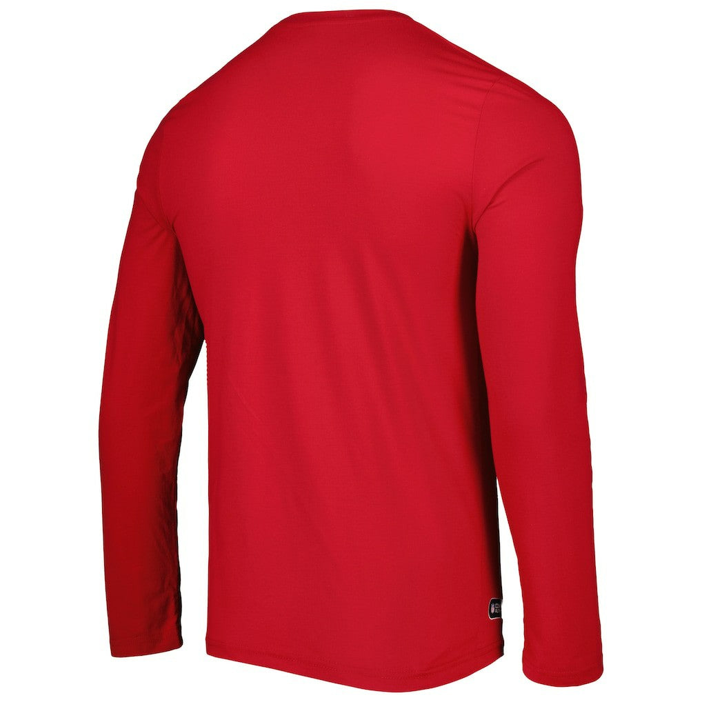 Arizona Cardinals New Era Combine Authentic Home Stadium Long Sleeve T-Shirt - Cardinal on sale