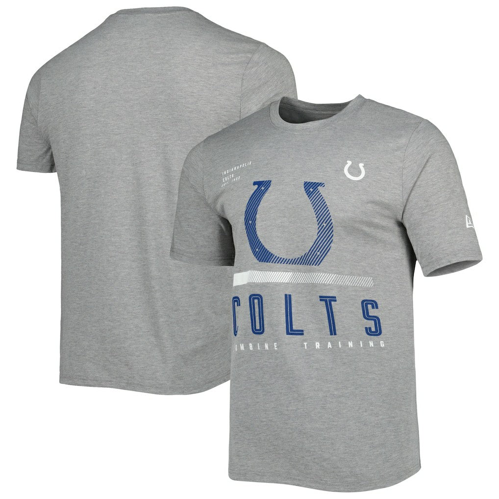 Indianapolis Colts New Era Combine Authentic Red Zone T-Shirt - Heathered Gray online