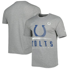 Indianapolis Colts New Era Combine Authentic Red Zone T-Shirt - Heathered Gray online