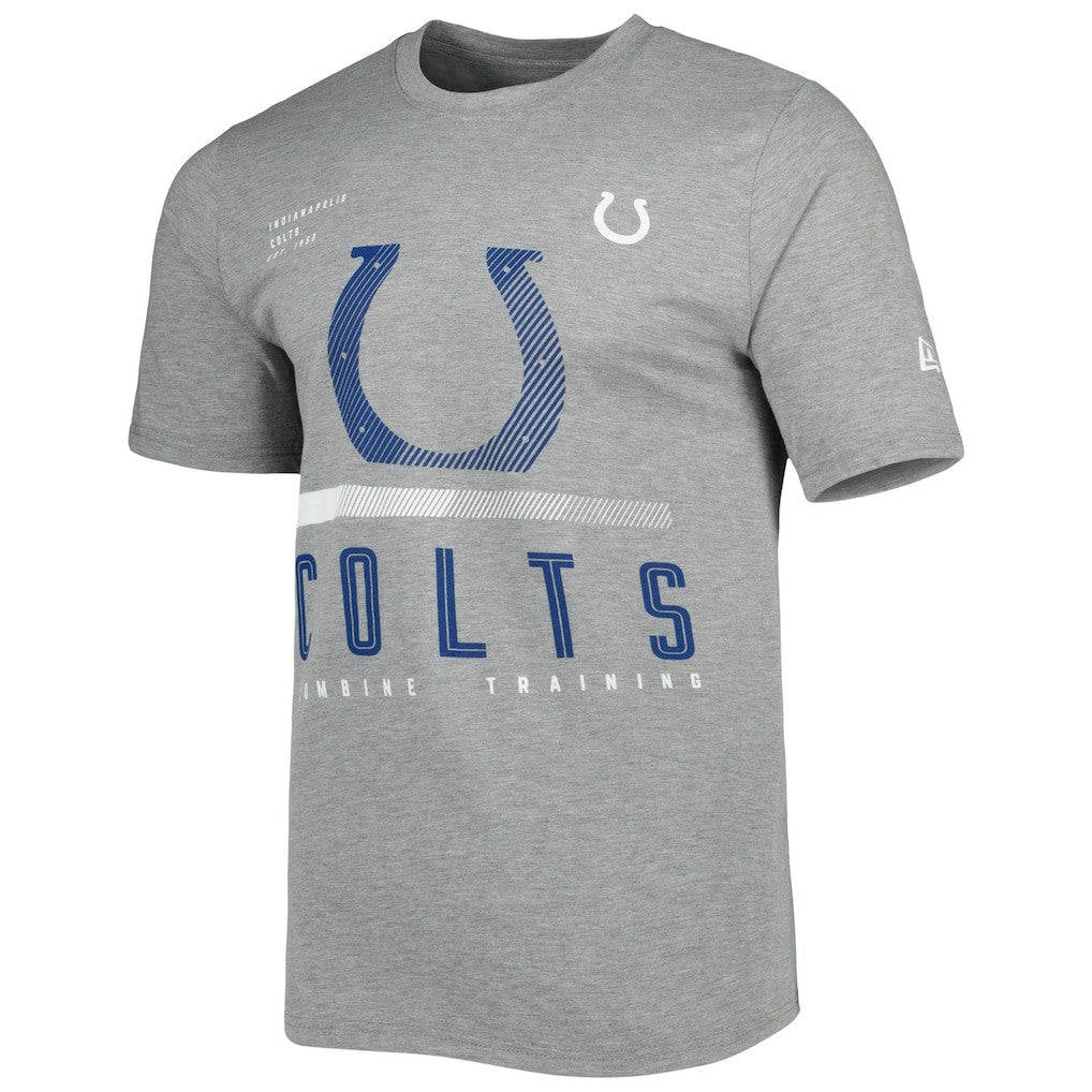 Indianapolis Colts New Era Combine Authentic Red Zone T-Shirt - Heathered Gray online