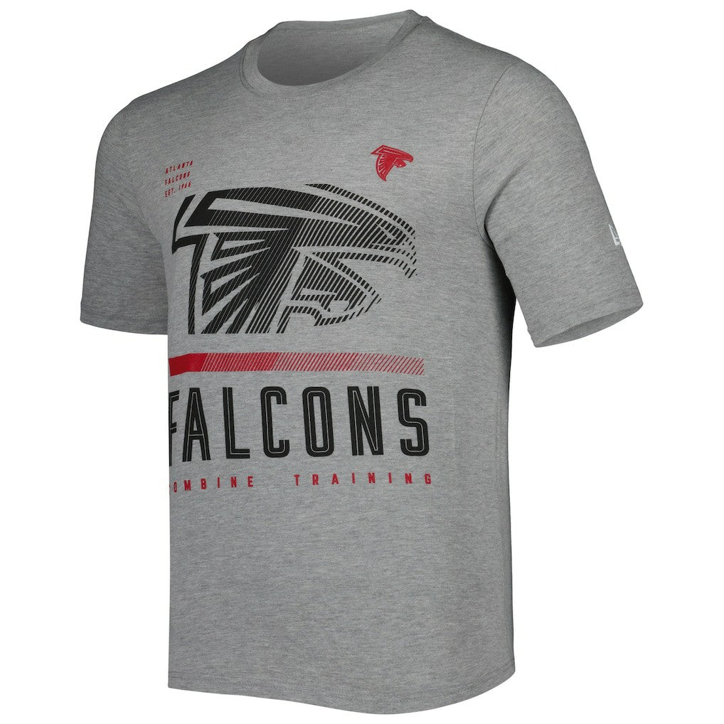 Atlanta Falcons New Era Combine Authentic Red Zone T-Shirt - Heathered Gray outlet