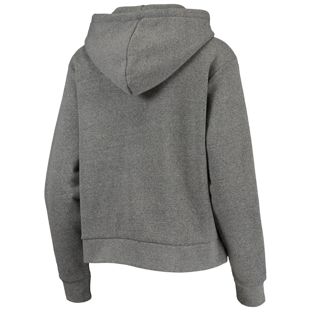 Brooklyn Nets Sportiqe Women's Moments Mixtape Ava Tri-Blend Pullover Hoodie - Heathered Gray cheap
