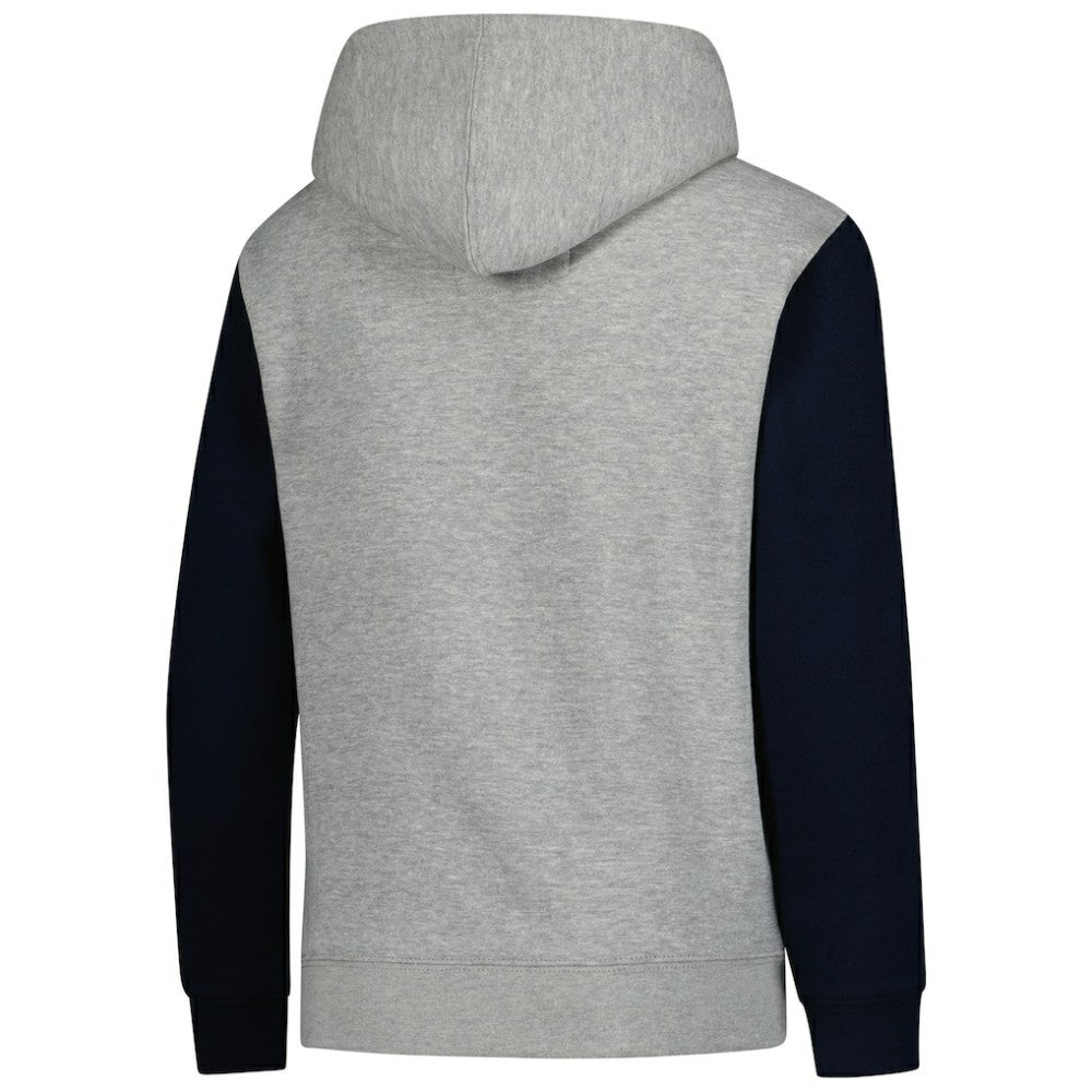 Chelsea Youth Club Pullover Hoodie - Heathered Gray/Navy for sale