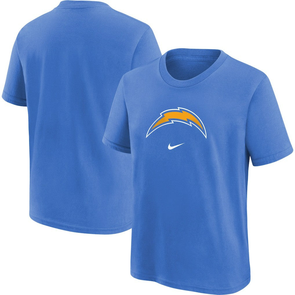 Los Angeles Chargers Youth Logo T-Shirt - Powder Blue cheap