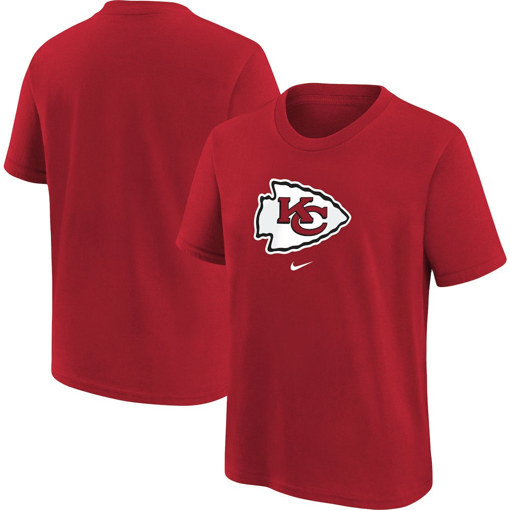Kansas City Chiefs Youth Logo T-Shirt - Red on sale
