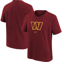 Washington Commanders Youth Logo T-Shirt - Burgundy online