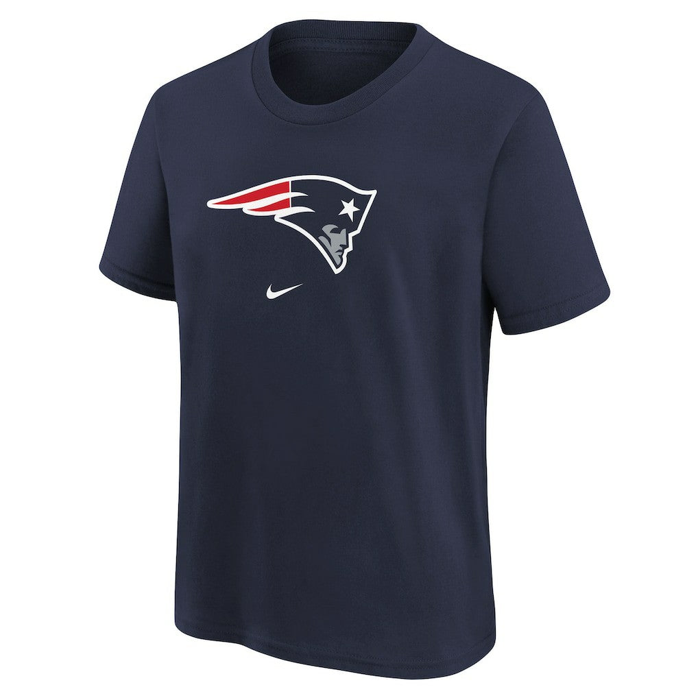 New England Patriots Youth Logo T-Shirt - Navy for sale