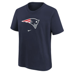 New England Patriots Youth Logo T-Shirt - Navy for sale