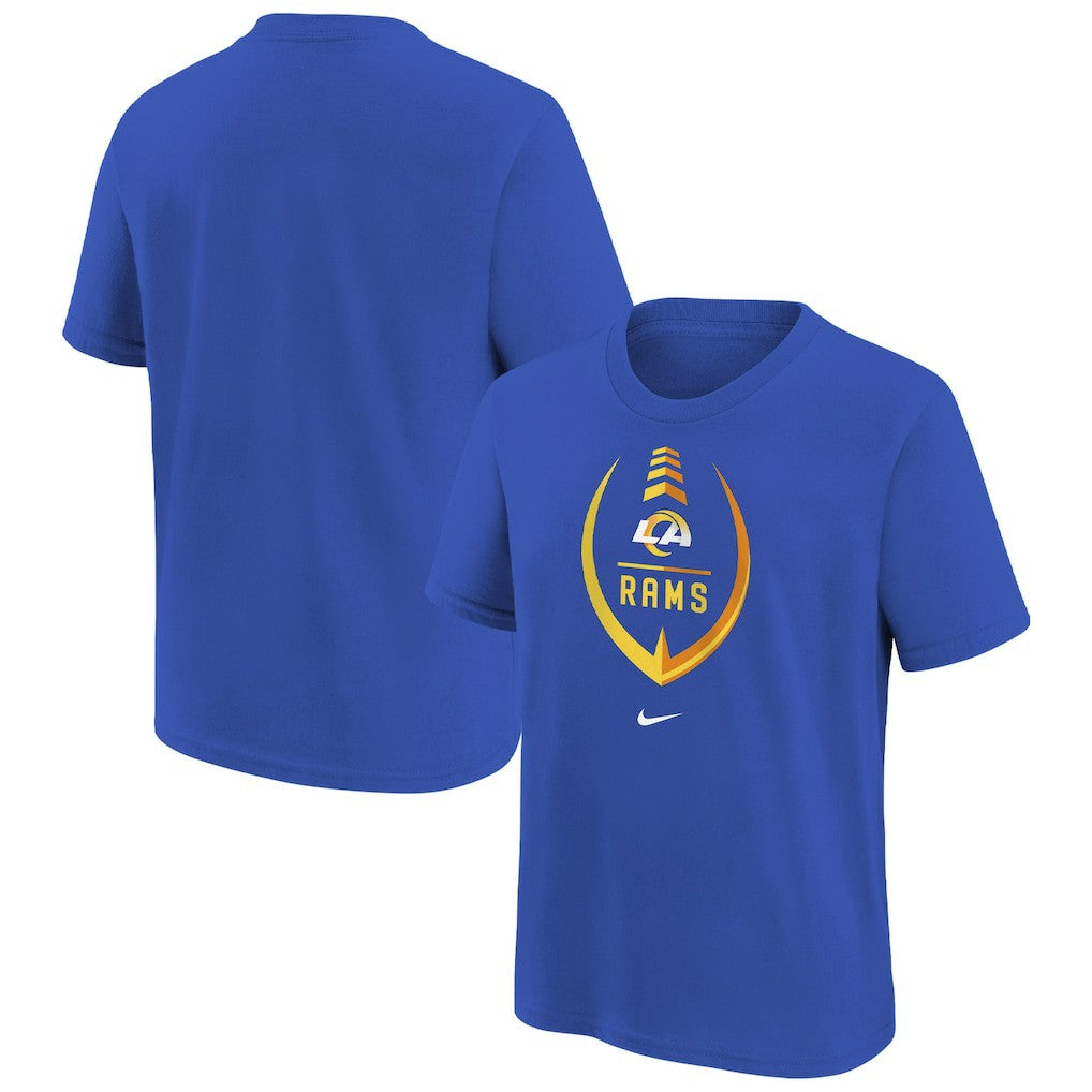 Los Angeles Rams Girls Preschool Icon T-Shirt - Royal discount
