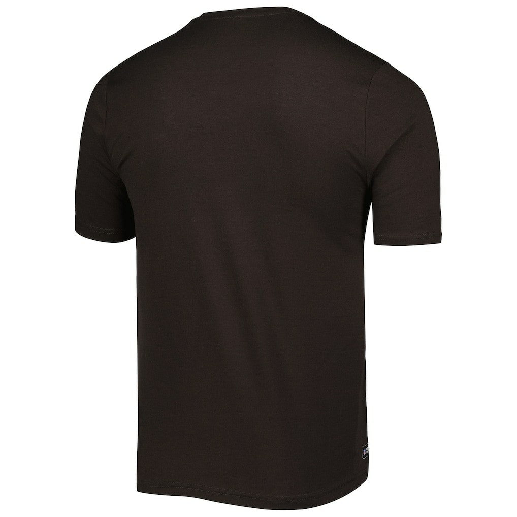 Cleveland Browns New Era Combine Authentic Ball Logo T-Shirt - Brown sale