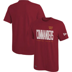 Washington Commanders New Era Combine Authentic Training Huddle Up T-Shirt - Burgundy on sale