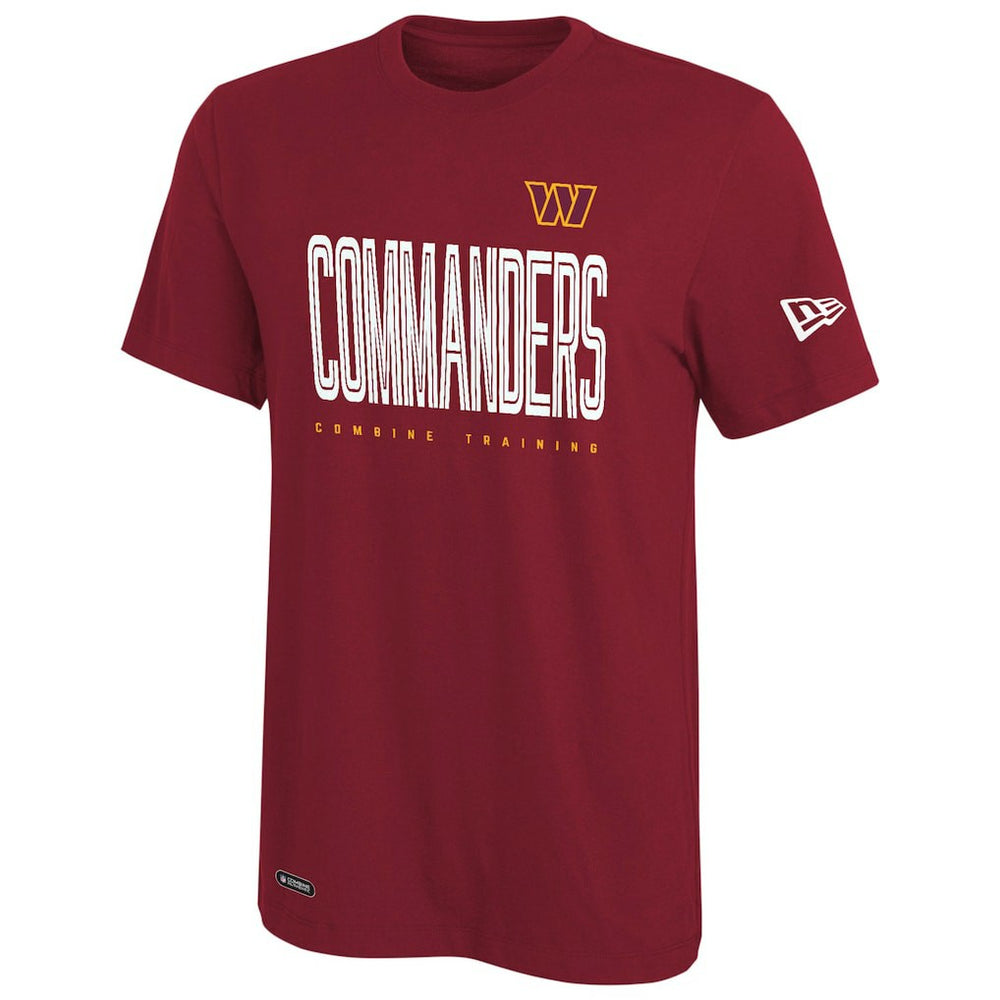 Washington Commanders New Era Combine Authentic Training Huddle Up T-Shirt - Burgundy on sale