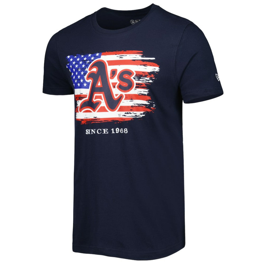 Athletics 4th of July Jersey T-Shirt Navy