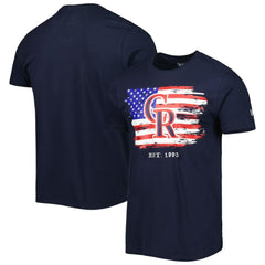 Colorado Rockies 4th of July Jersey T-Shirt Navy