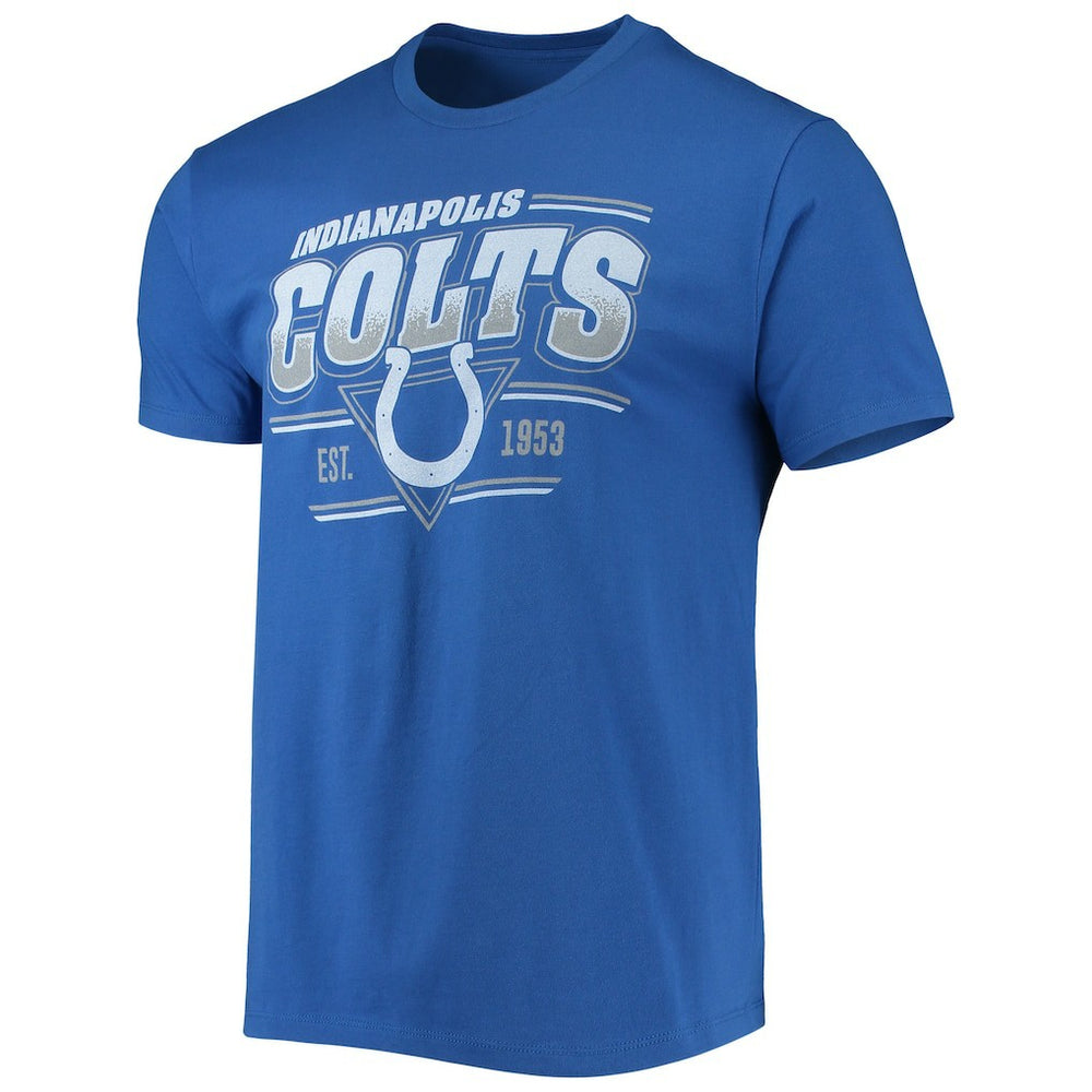 Indianapolis Colts Junk Food Throwback T-Shirt - Royal cheap
