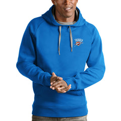 Oklahoma City Thunder Antigua Victory Pullover Hoodie - Blue outlet