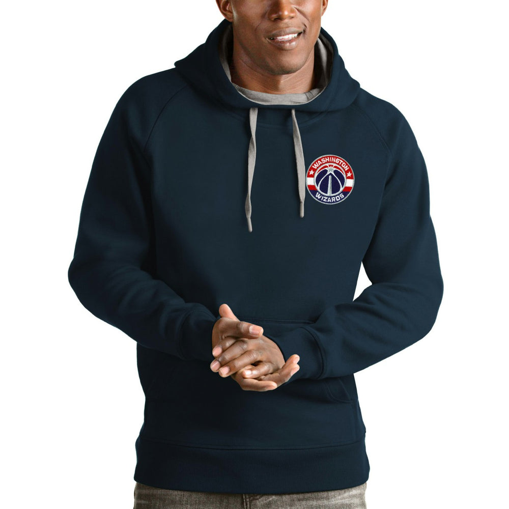 Washington Wizards Antigua Victory Pullover Hoodie - Navy sale