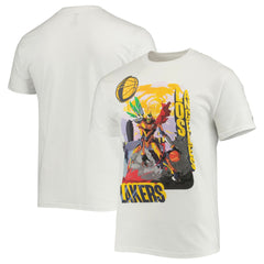 Los Angeles Lakers NBA x McFlyy Identify Artist Series T-Shirt - White shop