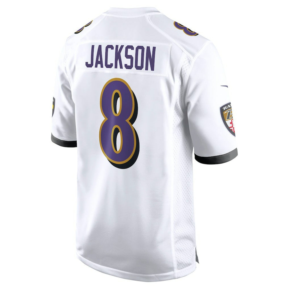 Lamar Jackson Baltimore Ravens Game Jersey - White sale