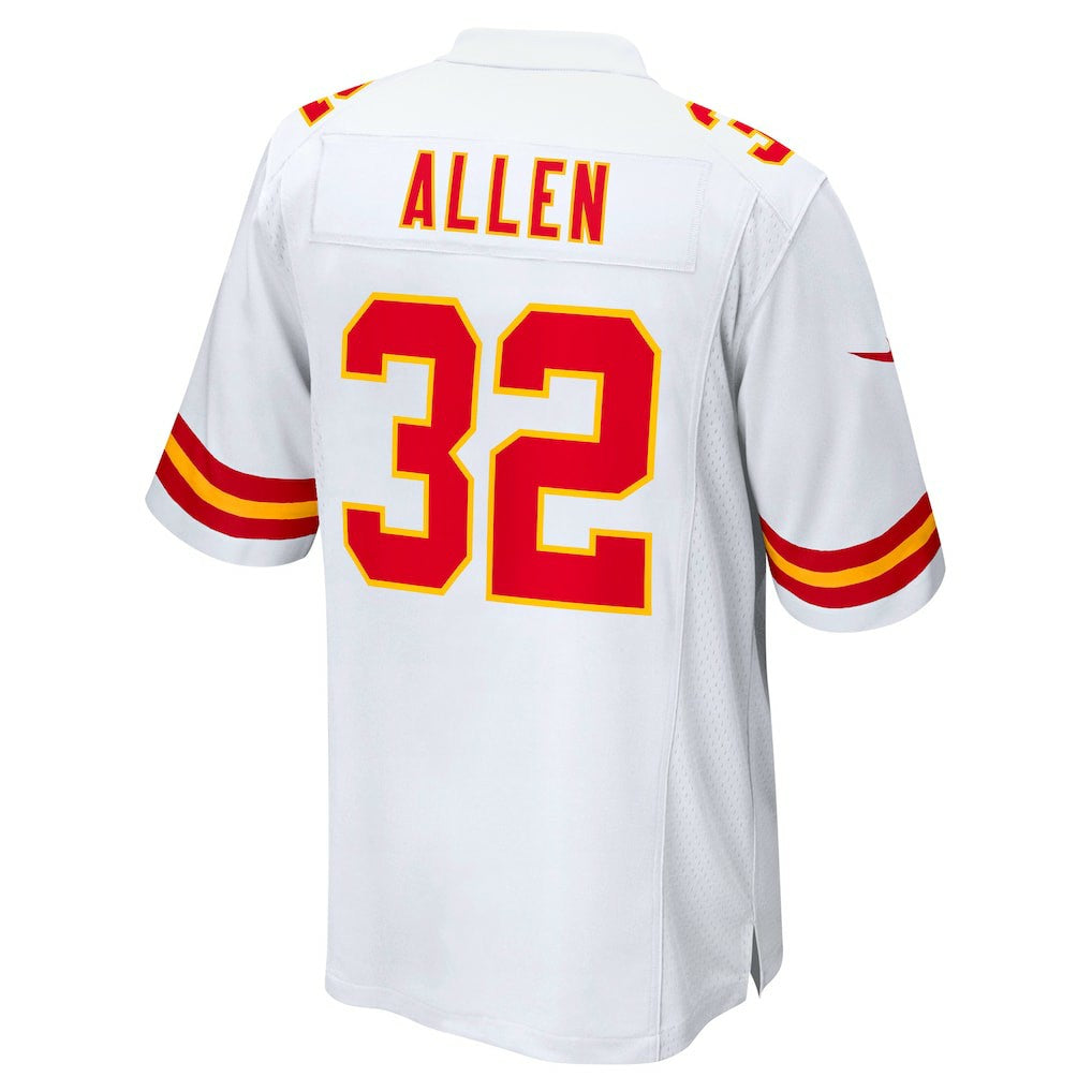 Marcus Allen Kansas City Chiefs Retired Player Game Jersey - White on sale
