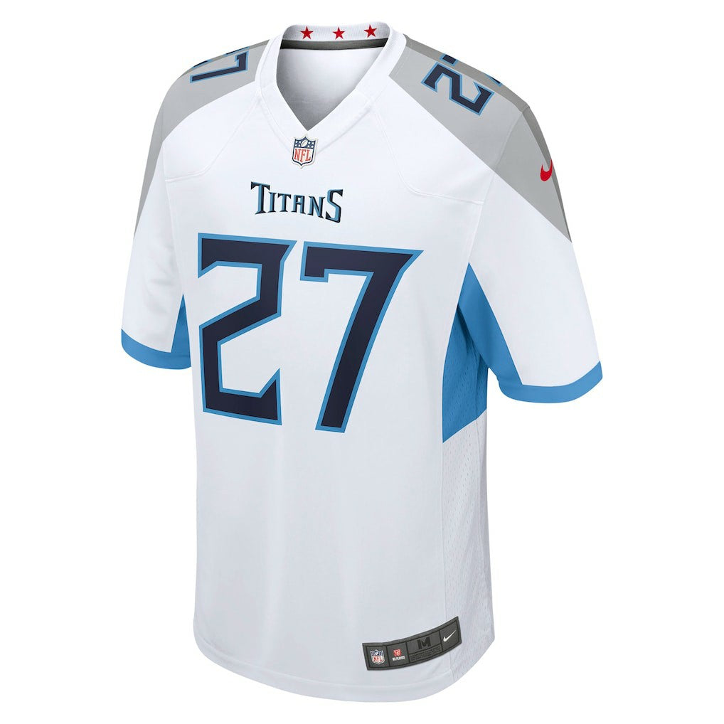 Eddie George Tennessee Titans Retired Player Game Jersey - White on sale