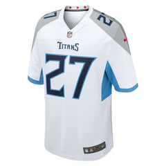 Eddie George Tennessee Titans Retired Player Game Jersey - White on sale