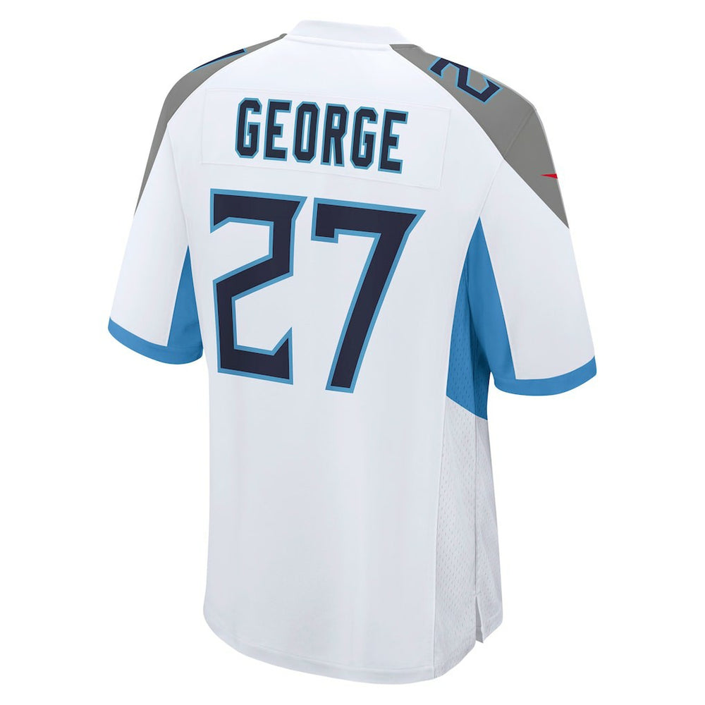 Eddie George Tennessee Titans Retired Player Game Jersey - White on sale