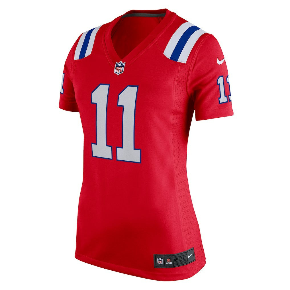 Drew Bledsoe New England Patriots Women's Retired Game Jersey - Red on sale