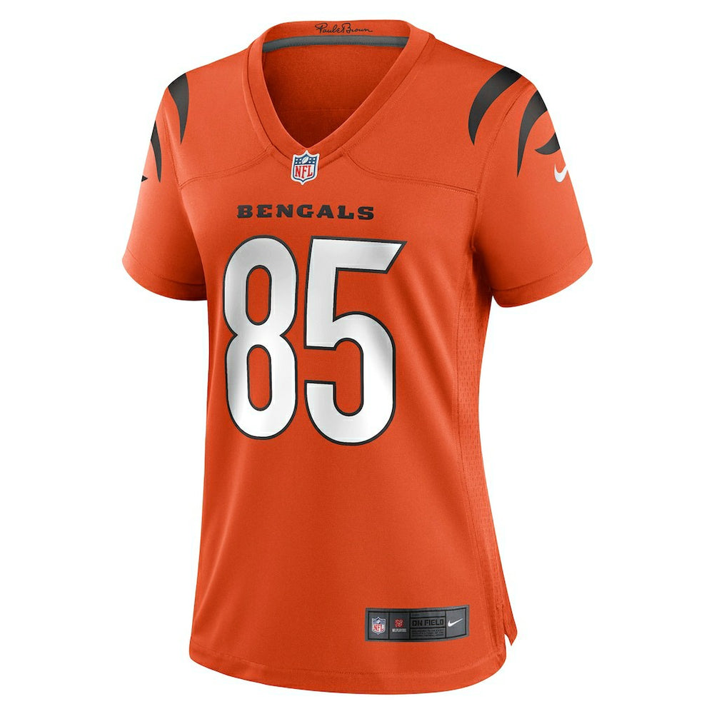 Chad Johnson Cincinnati Bengals Women's Retired Game Jersey - Orange on sale