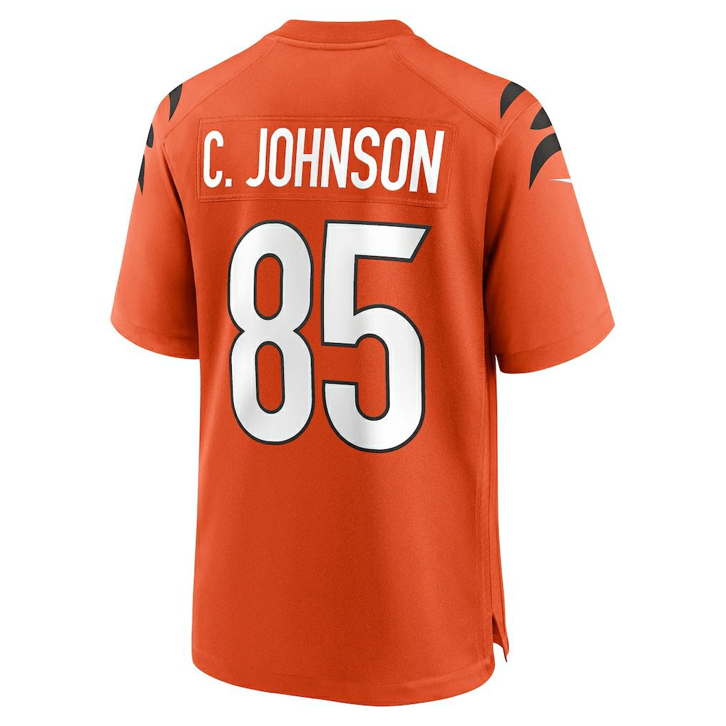 Chad Johnson Cincinnati Bengals Retired Player Alternate Game Jersey - Orange for sale