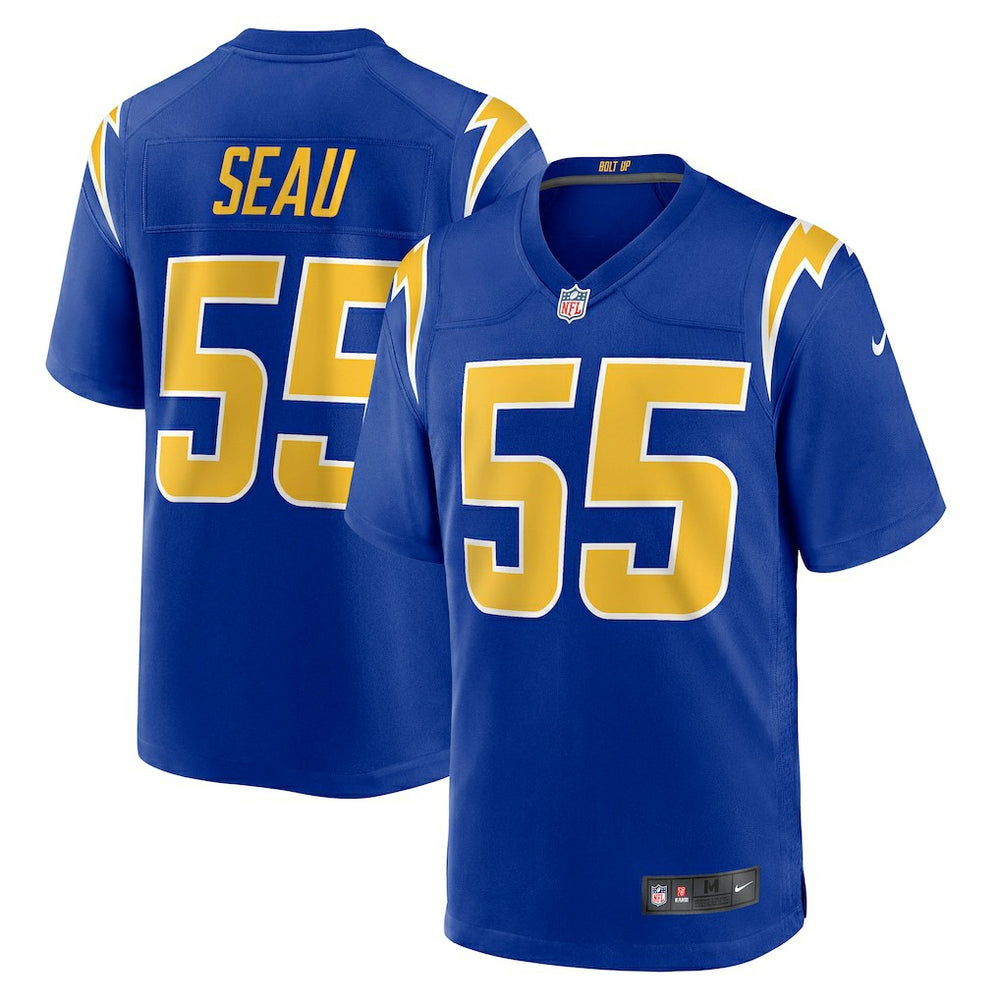 Junior Seau Los Angeles Chargers Retired Player Alternate Game Jersey - Royal discount