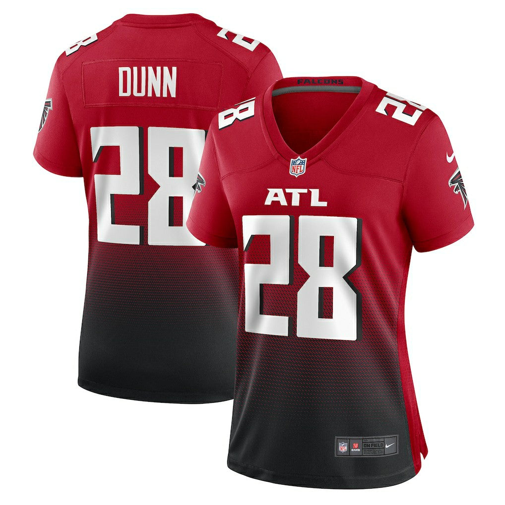 Warrick Dunn Atlanta Falcons Women's Retired Game Jersey - Red sale