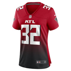 Jamal Anderson Atlanta Falcons Women's Retired Game Jersey - Red online