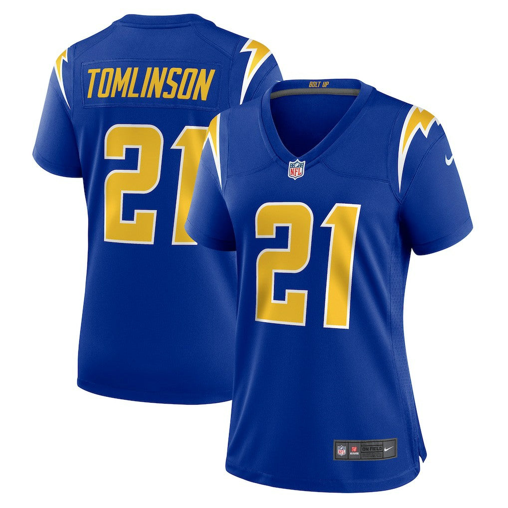 LaDainian Tomlinson Los Angeles Chargers Women's Retired Game Jersey - Royal for sale