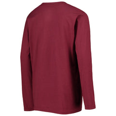 Washington Commanders Youth Primary Team Logo Long Sleeve T-Shirt - Burgundy discount