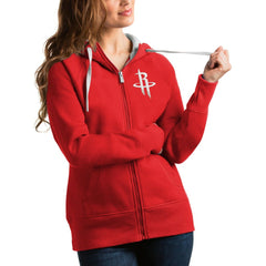 Houston Rockets Antigua Women's Victory Full-Zip Hoodie sale - Red discount