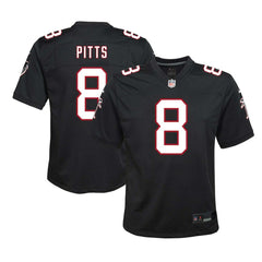 Kyle Pitts Sr. Atlanta Falcons Youth Game Jersey - Black outlet
