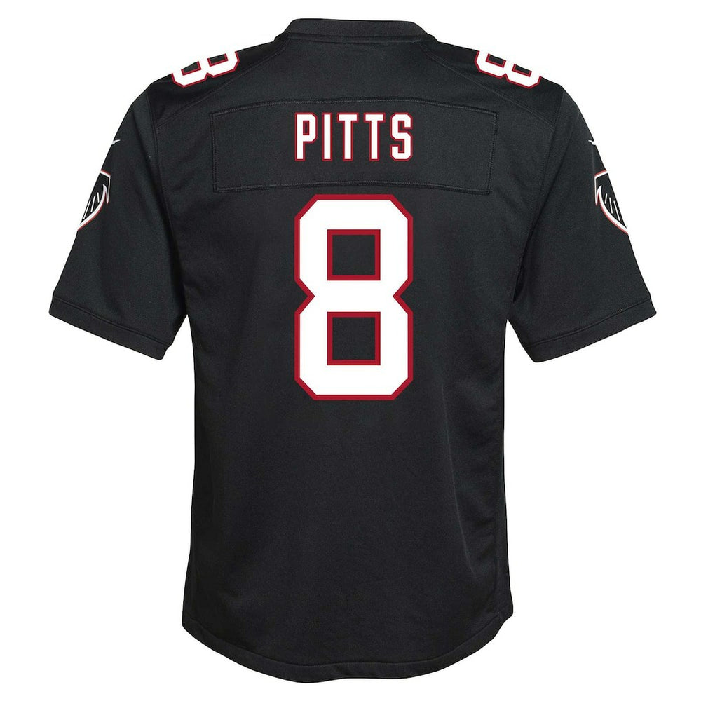 Kyle Pitts Sr. Atlanta Falcons Youth Game Jersey - Black outlet