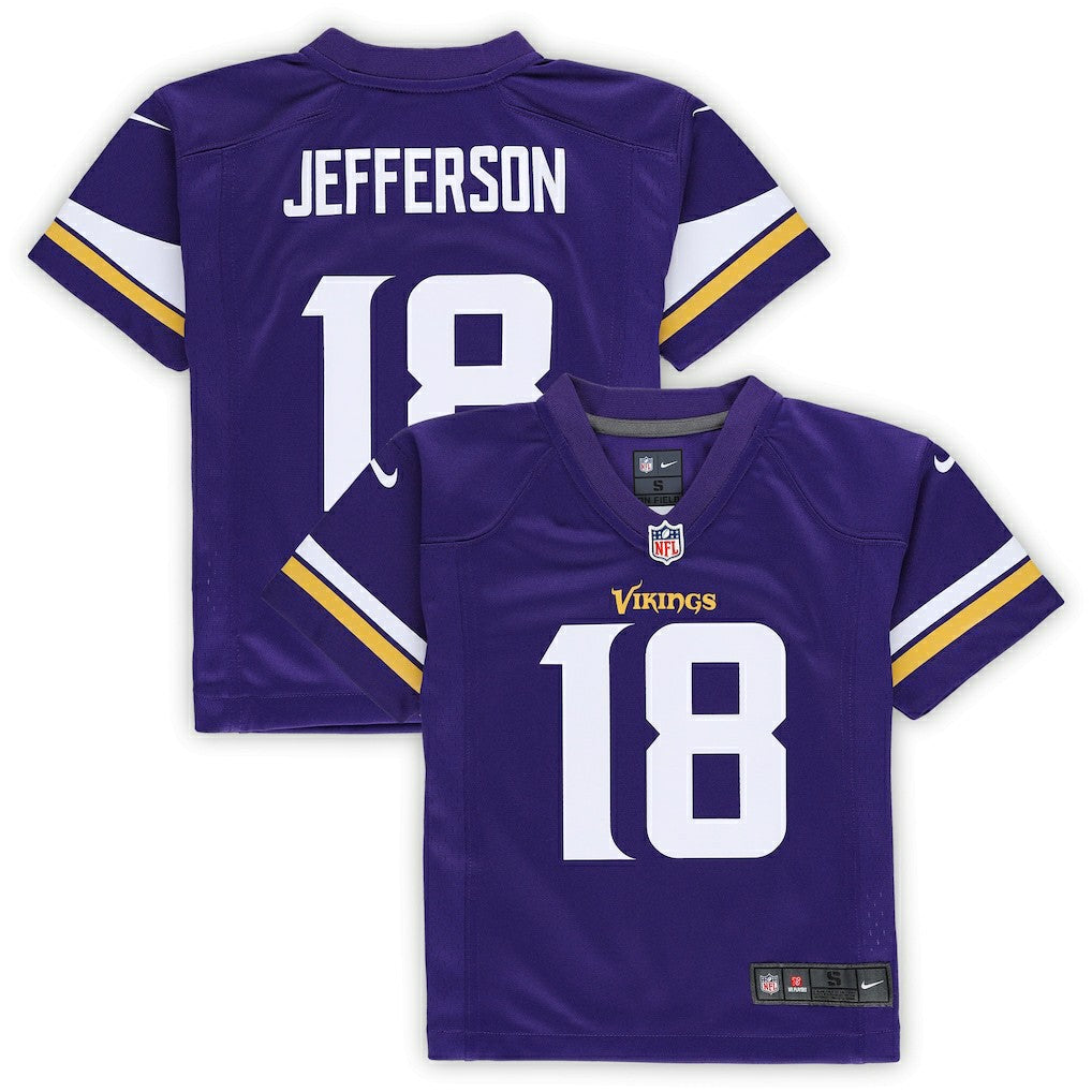 Justin Jefferson Minnesota Vikings Preschool Game Jersey - Purple sale
