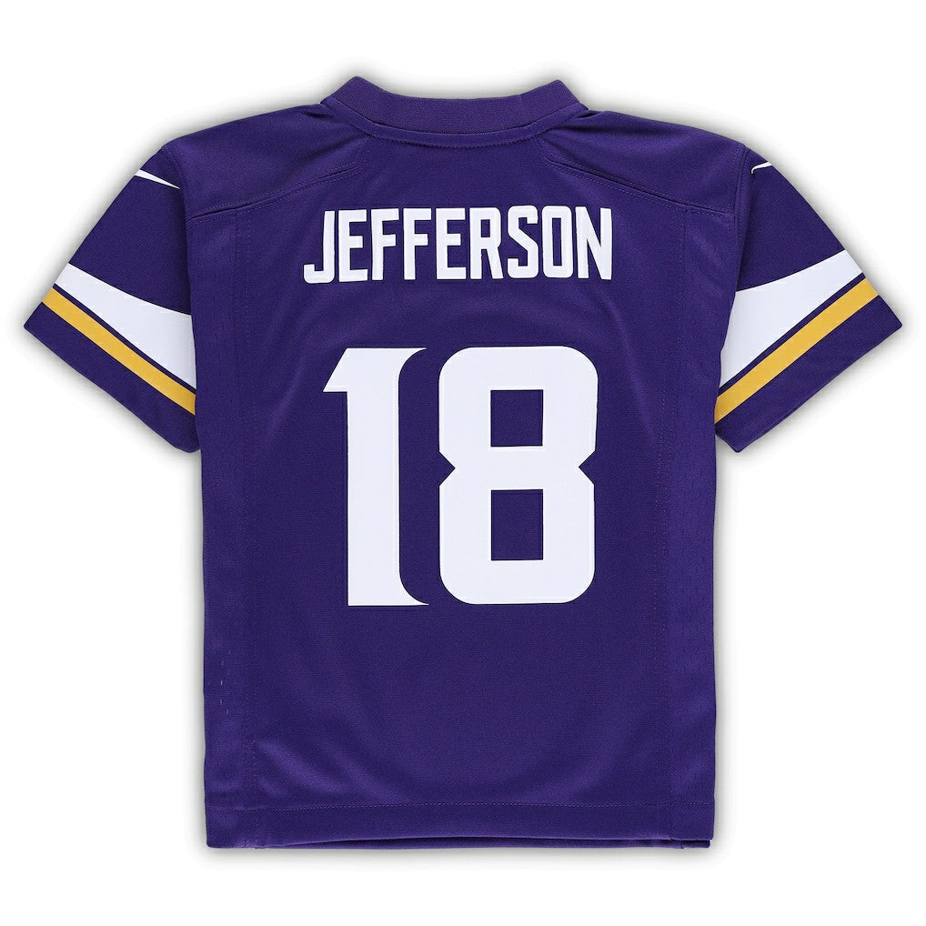 Justin Jefferson Minnesota Vikings Preschool Game Jersey - Purple sale