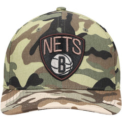 Brooklyn Nets Woodland Desert Snapback Hat - Camo discount