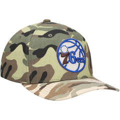 Philadelphia 76ers Woodland Desert Snapback Hat - Camo sale