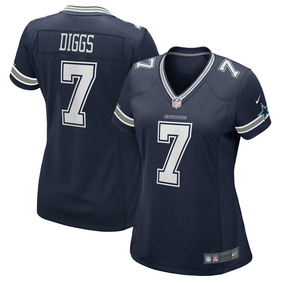 Trevon Diggs Dallas Cowboys Women's Game Jersey - Navy discount
