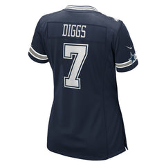 Trevon Diggs Dallas Cowboys Women's Game Jersey - Navy discount