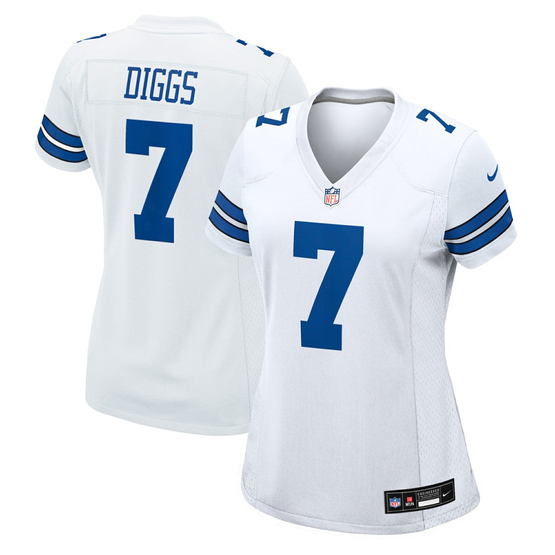 Trevon Diggs Dallas Cowboys Women's Game Jersey - White discount