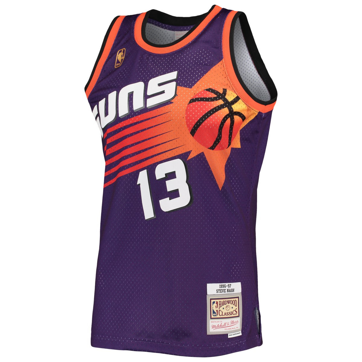 Steve Nash Phoenix Suns 1996/97 Hardwood Classics Swingman Jersey - Purple on sale
